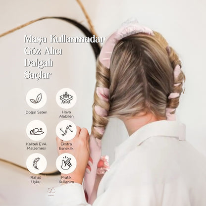 Isısız Saç Bukle Seti