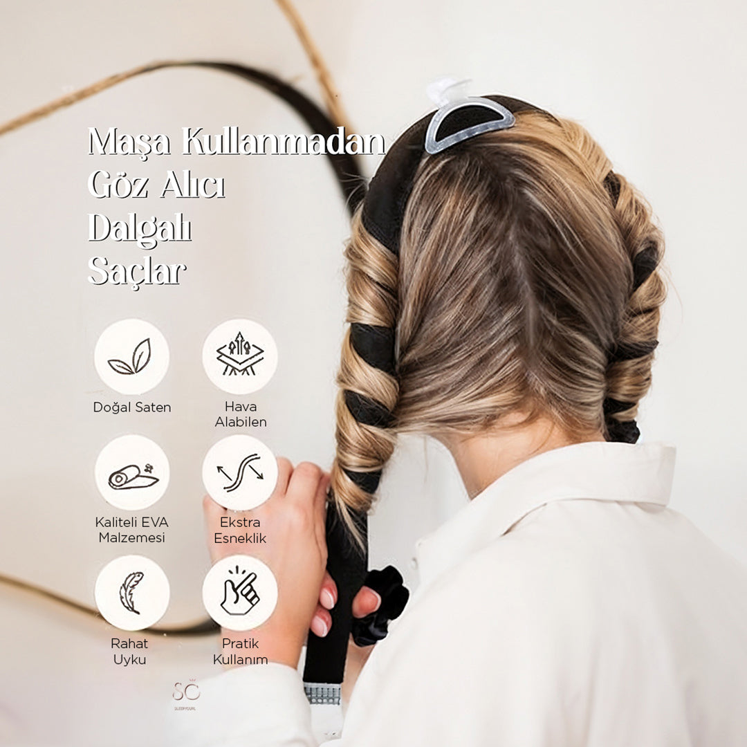 Isısız Saç Bukle Seti